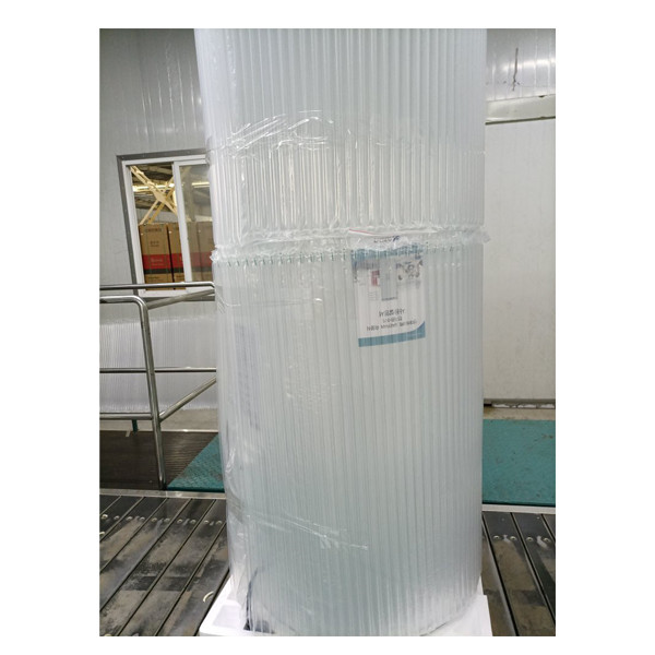 Condicionador de ar refrigerado a ar na cobertura com serpentina de água quente 