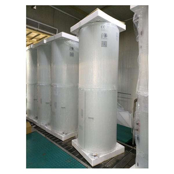 Tanque de armazenamento de água de aço inoxidável de 3000-25000 litros para uso comercial ou doméstico 