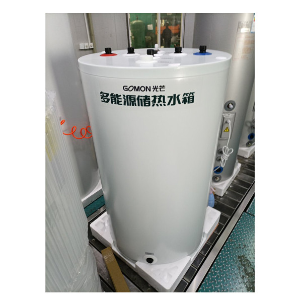 Tanque de armazenamento de jaqueta de água quente vertical de aço inoxidável 304/316 