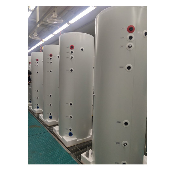Preços de tanques de água de armazenamento de pressão de ferro carbono tipo horizontal 6g / Tanque de armazenamento de água de carbono de 2 galões para purificador de água / Armazenamento de garrafa de metal RO de 6 galões 