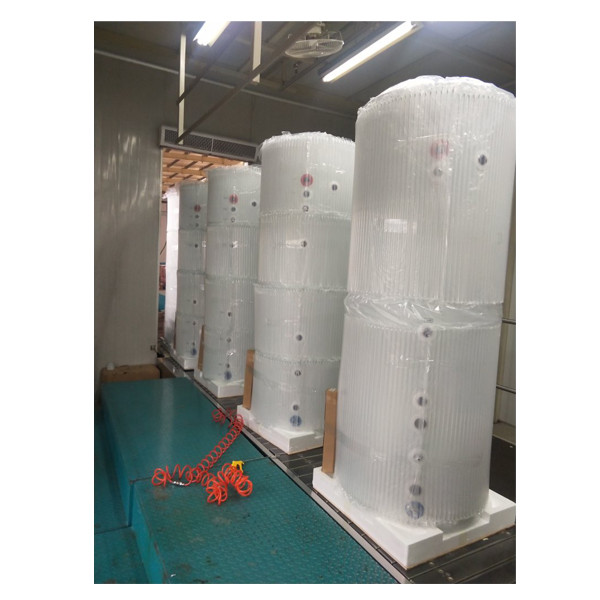 5000 10000 litros Tanques de água quente SUS304 / 316 em aço inoxidável Preço do tanque de armazenamento de água 