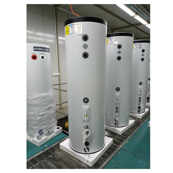 Tanques de água de vasos de pressão de aço inoxidável para instalações hidráulicas domésticas 