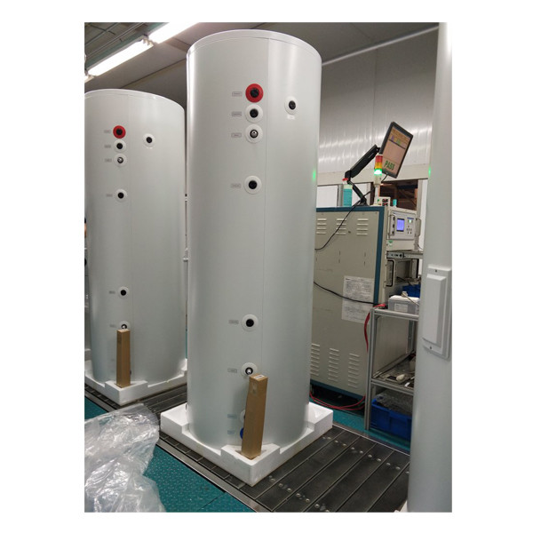Tanque de filtro de água reforçado com fibra de vidro vertical Tanque de pressão de FRP 
