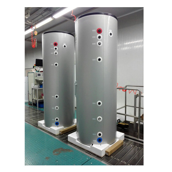 Tanque de armazenamento de água quente para aquecedor solar de água 