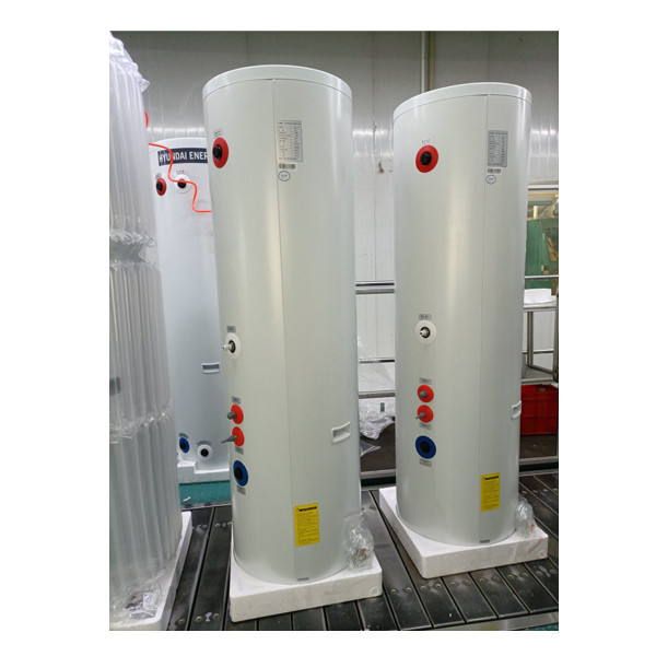 Tanque de armazenamento de aquecedor de água isolado 500 litros 