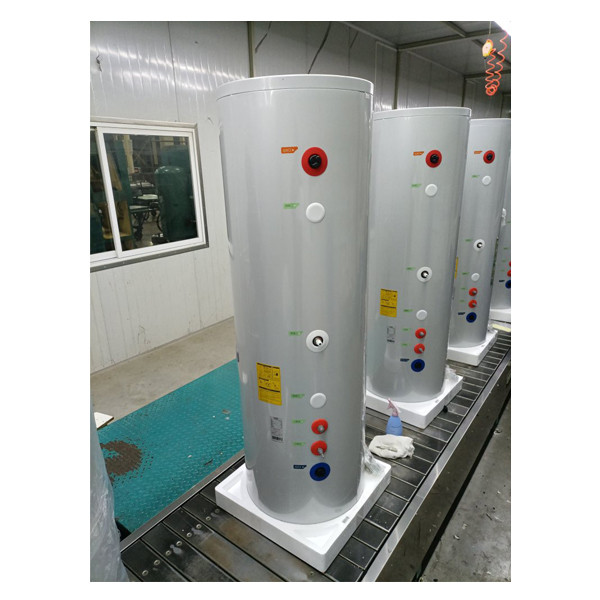 Preços de tanques de água de armazenamento de pressão de ferro carbono tipo horizontal 6g / Tanque de armazenamento de água de carbono de 2 galões para purificador de água / Armazenamento de garrafa de metal RO de 6 galões 