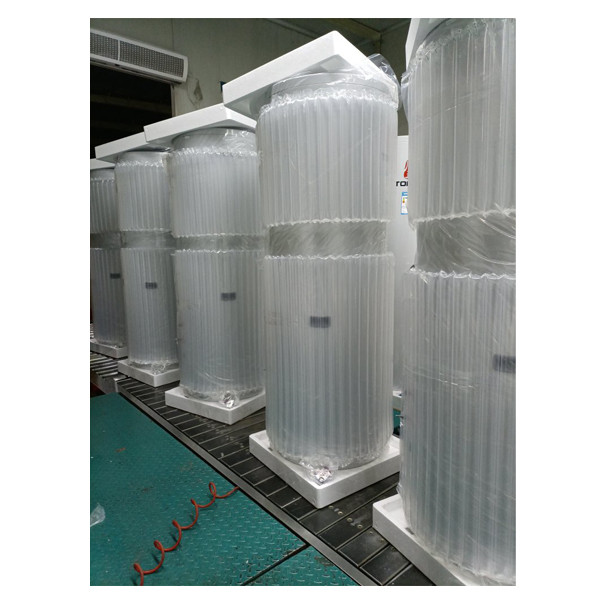 Tanque metálico de pressão de água para sistema de filtração 