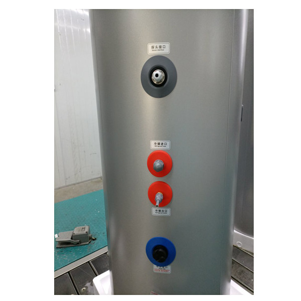 Tanque de armazenamento de água quente durável e de alta qualidade de 100-600 litros para sistemas de aquecimento de água com bomba de calor solar e térmica 