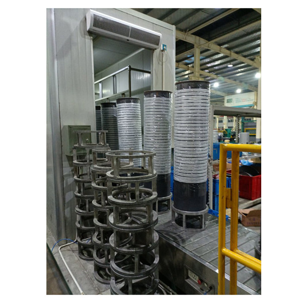 15-50 galões de filtro amaciante de água de fibra de vidro FRP tanque de pressão com revestimento PE (velocidade de 2-4m3 / hora) 