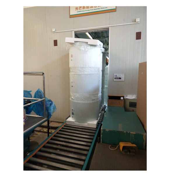 Tanque de armazenamento de água de aço inoxidável com ISO 