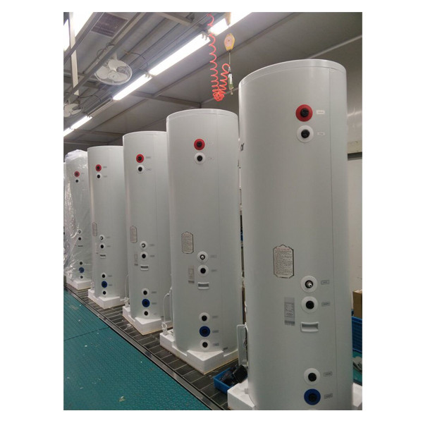 Tanques de água de poço de pressão pré-carregados de qualidade de instalação vertical 