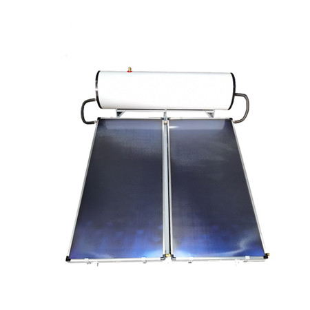 Fábrica chinesa Sistema de energia solar sem pressão Projeto pressurizado Tubos de vácuo divididos com diferentes tipos de peças sobressalentes Suporte aquecedor de tanque de água quente