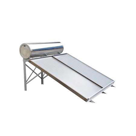Painel de placa plana de alta pressão absorvedor azul aquecedor solar de água quente coletor térmico