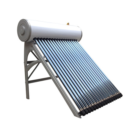 Painel coletor de placa plana solar térmica de alta pressão com revestimento azul para sistema de aquecimento solar de água