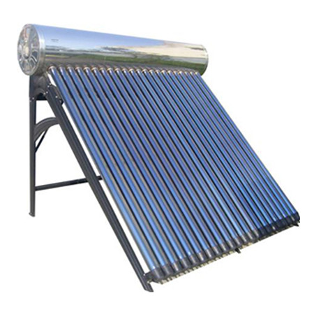 Aquecedor solar de água térmico de aço galvanizado de baixa pressão