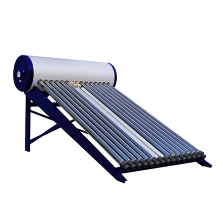Coletor solar Tubo de calor Tubo de vácuo de alta eficiência Aquecedor solar de água com energia solar Cobre térmico