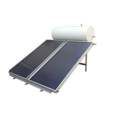 Aquecedor solar de água de placa plana integrado para painéis solares aquecimento solar