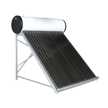 Coletor solar com tubo evacuado de calor