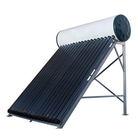 Aquecedor solar de água de tubos 150L de alta qualidade em aço inoxidável