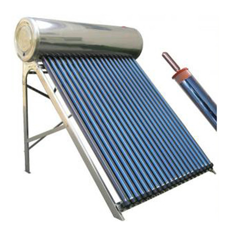 Aquecedor de água com energia solar de tubo de calor dividido