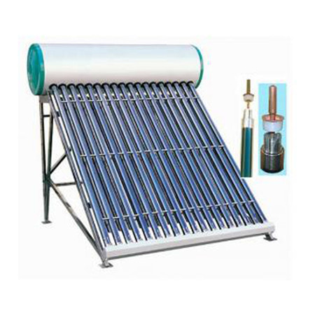 Sistema coletor de aquecimento por aquecedor solar de água quente de placa plana de painel solar