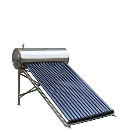 Aquecedor solar de água integrado de alta pressão com tubos de calor