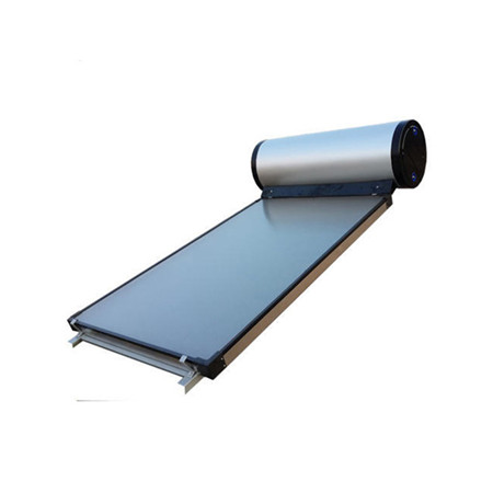 Coletor solar de divisão de tubo de calor no telhado para aquecedor de água quente