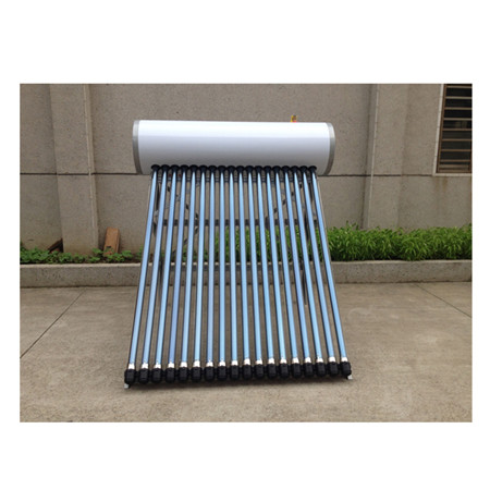 Tubos de aletas de cobre para coletor solar de placa plana para aquecedor solar de água
