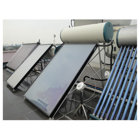 Sistema de energia de aquecedor solar de água com tubo de calor 24mm termossifão liga de alumínio