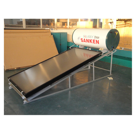 Coletor solar de placa plana pressurizada de alta eficiência para água quente