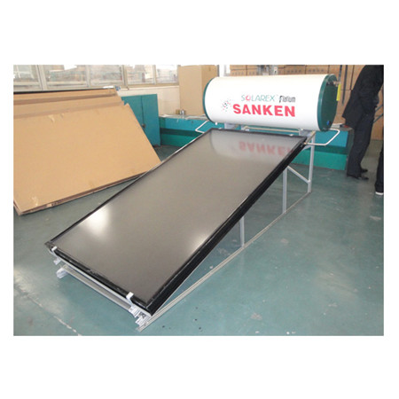 Capacidade 300L Aquecedor solar de água quente de placa plana Tipo SUS304 Tanque para uso doméstico