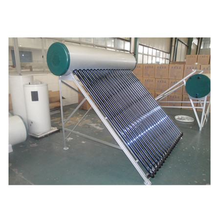 Aquecedor solar de água pressurizado e separado de placa plana ativa