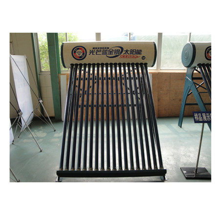 China Grande fábrica de calefatores de telhado de aço inoxidável Compact pressurized sem pressão tubo de calor Energia solar aquecedor de água coletor solar tubos de vácuo