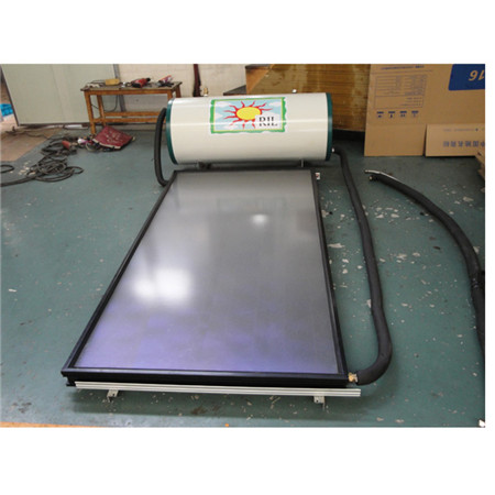 Aquecedor solar de água de placa plana de pressão fabricante profissional na China aquecendo água