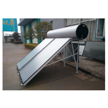 Coletor solar de placa plana pressurizada de água quente solar térmica