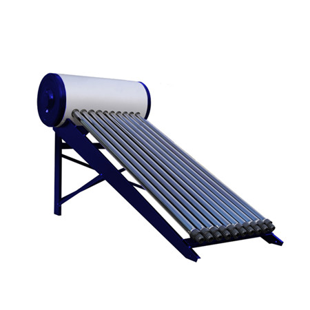 Aquecedores solares de água quente sem pressão Tubos solares Geyser solar Tubos de vácuo solar Sistema solar Projeto solar Fabricante de painel solar